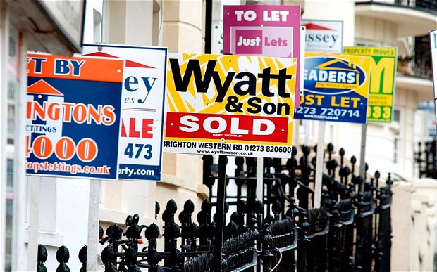 salford estate agent boards selling houses fast